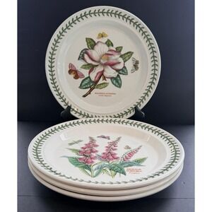 Portmeirion Botanic Garden 10.5" Dinner Plates Set Of 4